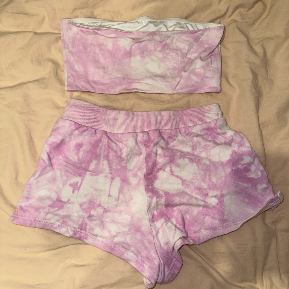 Tiger Mist Pink Tye Dye Set